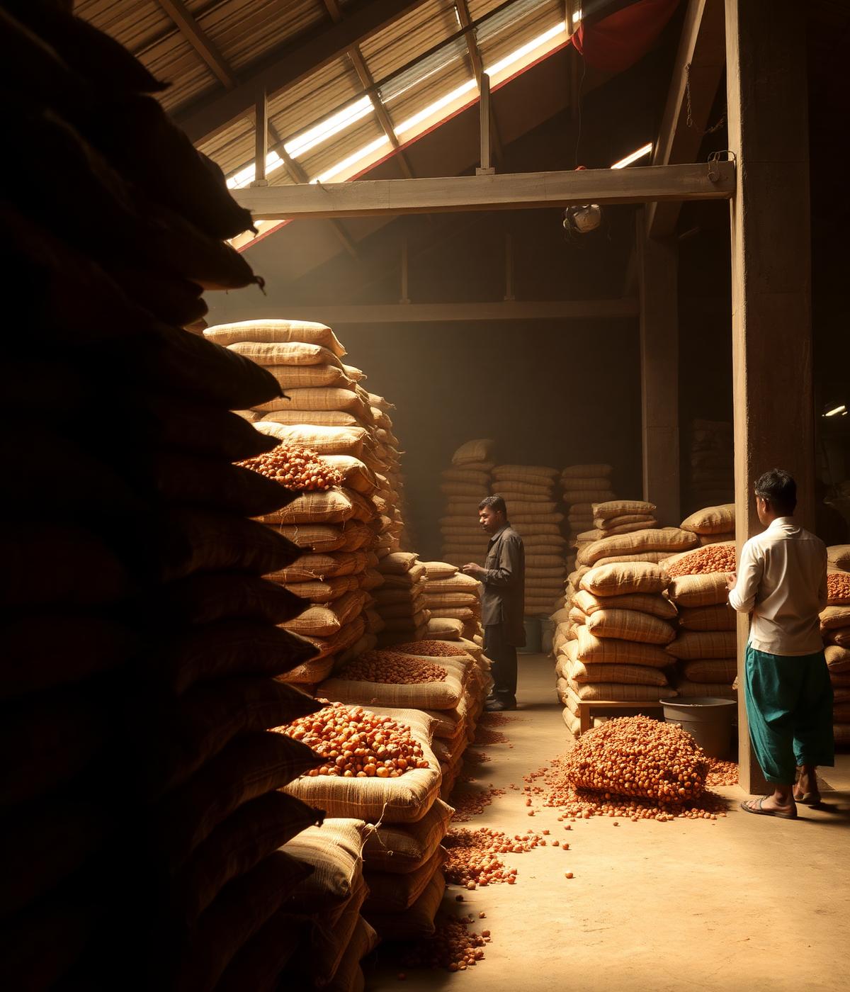 Agro commodity warehouse operated by AH Global Solution